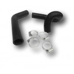 Durites de radiateur Zundapp KS50 set de 2 • Motorkit