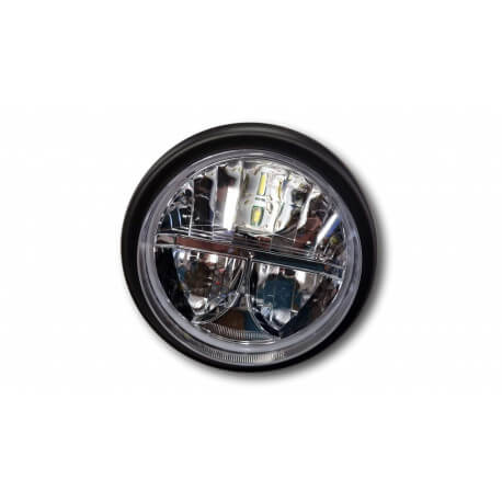 Kepspeed LED frontlight with blacl shell  Dax - Skyteam E-MARK 