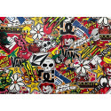 Planche de stickers Bombing 35 x 50cm | Motorkit