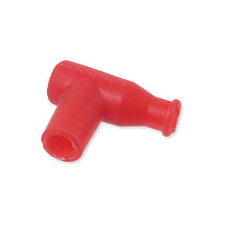 Capuchon - déparasiteur de bougie silicone 5.0 Ohm - rouge ou noir