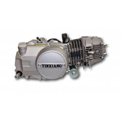 Moteur YX 125 - semi-automatique - 4 vitesses - démarrage par kick et Electrique • Motorkit