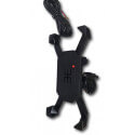 Support smartphone avec chargeur USB pour scooters et motos | Motorkit