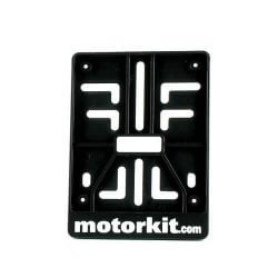Support - Porte plaque immatriculation Scooter - cyclomoteur / vélo électrique plastique • Motorkit