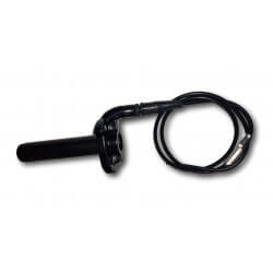 Poignée de gaz tirage rapide universelle avec câble réglable de 90cm • Motorkit