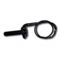 Universal quick-draw gas handle with adjustable 90cm cable | Motorkit
