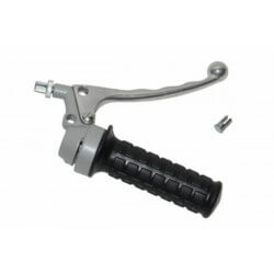 Gashandel voor Honda Amigo PC50 - grijs - Magura model 517 • Motorkit