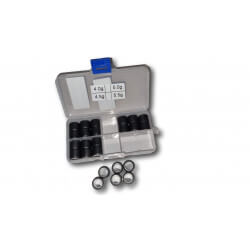 Galets 15x12mm set de 4 x 6pc 4g / 4.5g / 5g / 5.5 grammes • Motorkit