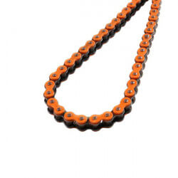 Chaine renforcée orange 420 x 134 maillons • Motorkit