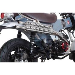 Pot d'échappement Takegawa Scrambler Honda Dax ST125 JB04 • Motorkit