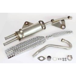 Pot d'échappement Takegawa Scrambler Honda Dax ST125 JB04 • Motorkit