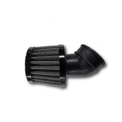 Air filter K&N Type ø28 45°angled Black color • Motorkit