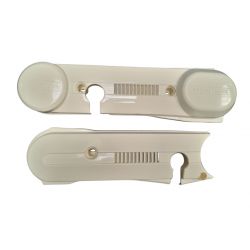  Jeu de caches latéraux pour Honda Camino - blanc cassé - Reproduction • Motorkit