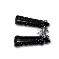 Reposes pieds avant TIP-Hole CNC Dax Monkey Skyteam avec embout • Motorkit