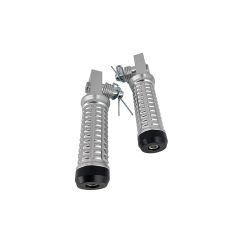 Reposes pieds avant TIP- strip CNC Dax Monkey Skyteam avec embout • Motorkit