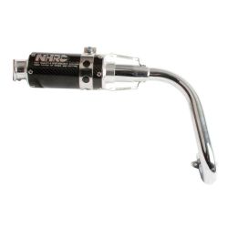 NHRC short - Up - carbon muffler Exhaust for Honda Monkey - Gorilla and Singa Chimp €4 - €5 with lambda sensor • Motorkit