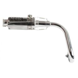 Pot d'échappement NHRC court - haut aluminium pour Honda Monkey - Gorilla et Singa Chimp €4 - €5 avec sonde lambda • Motorkit