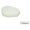 White Seat cover with foam Honda Hobbit Camino DX | Motorkit
