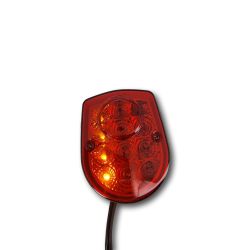 Feu arrière Lexus led rouge Honda DAX 50 - 70 et Skyteam clignotant intégrés • Motorkit