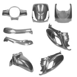 Carrosserie noire Sym Fiddle 2 4 Temps 50 et 125 cc • Motorkit