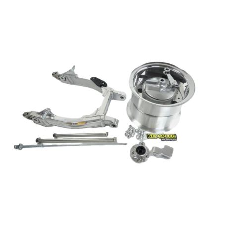 Pack bras oscillant wide +5 Monkey 8 pouces frein à tambour - silver