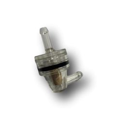 Filtre à essence Ø20mm rond coudé 90° • Motorkit