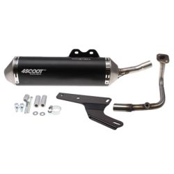  Pot d'échappement 4Scoot Kymco Agility City 50i 4T Euro5 - Homologué • Motorkit