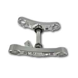 Fourche inversée Kepspeed avec frein à disque pour Honda Monkey -  8 x 4.0 pouces noire