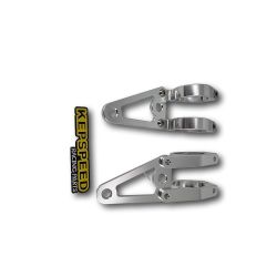 Kepspeed USD fork with disc brake for Honda Monkey - 8 x 4.0 inch black