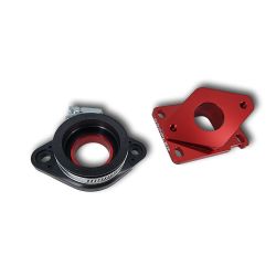 Pipe d'admission Doppler avec manchon pour AM6 - Derbi pour carbu PWK - PHBG - Polini • Motorkit