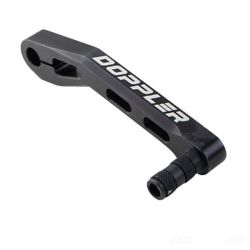 Pédale de kick Doppler CNC Noir Booster Bws Nitro Aerox Speedfight CPI Keeway • Motorkit