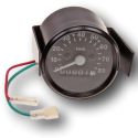 Ø60mm VDO type 80km/h speedometer - black background | Motorkit