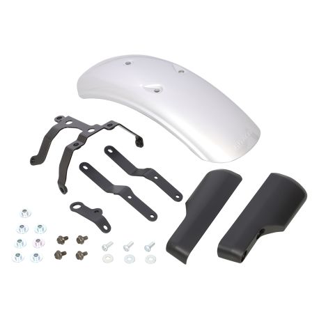 Garde boue avant surbaissé Kitaco pour Honda Dax 125 JB04 gris métal