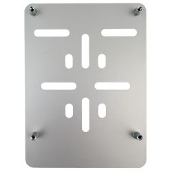 Support de plaque d'immatriculation aluminium pour Camino et autres cyclomoteurs • Motorkit