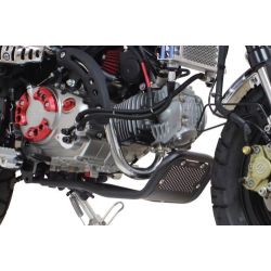 Protection moteur noire Honda Dax ST125 JB04 Monkey 125 JB03 By Takegawa • Motorkit
