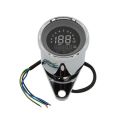 Speedometer with rev counter - chromed case - blue LED for Dax, Monkey and skyteam | Motorkit