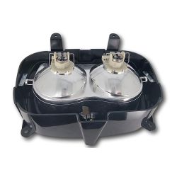 Black line front headlight Original type MBK Booster - Yamaha Bw's from 2004