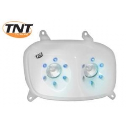 Phare Booster / BWS blanc, 2 halogène et 12 leds • Motorkit