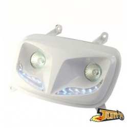 Optique blanche Booster 04 Tun'R Style R8 • Motorkit