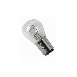 Lampe - Ampoule de feu arrière 6V ou 12V 21/5W , BAY15D,   verre transparent ou rouge • Motorkit
