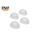 Cabochon clignotant blanc Ludix | Motorkit