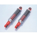 Amortisseur rouge/chrome Kitaco 265mm Monkey | Motorkit