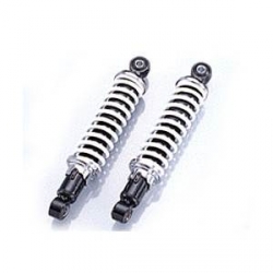 Amortisseur blanc/noir Kitaco 265mm Monkey • Motorkit