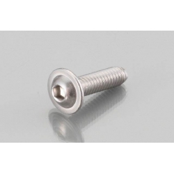 Vis Button avec rondelle Inox K-CON M6  1.0 • Motorkit