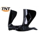 Tablier inférieur -  face avant Nitro / Aerox, TNT, noir ou blanc metal | Motorkit