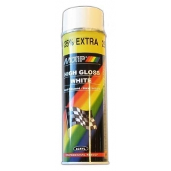 Motip paint 500ml gloss white • Motorkit
