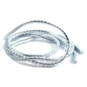 Gaine annelée chromé 1.5m | Motorkit