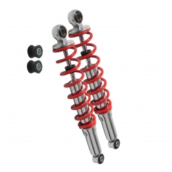 Shockabsorber LC red/chrome 330mm Dax/Monkey • Motorkit